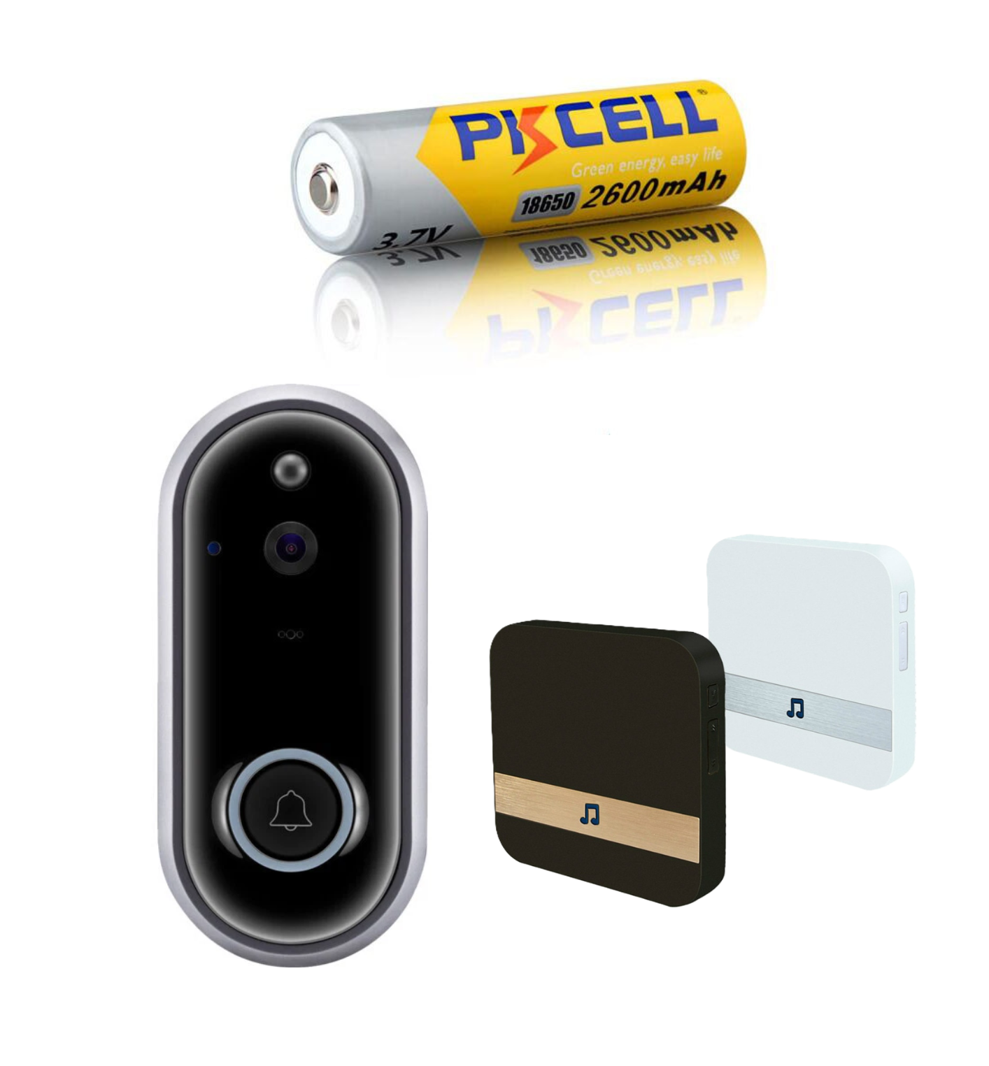 Tilboð 2x batterý og Dyrabjalla frítt með