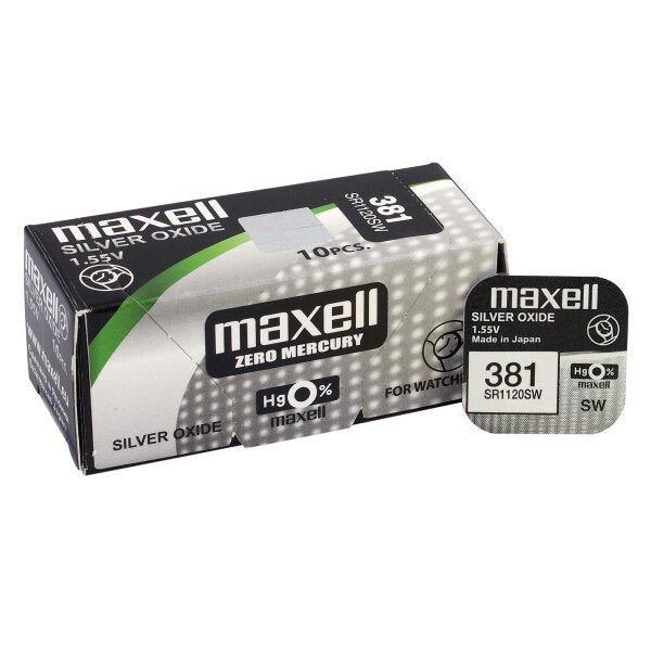 SR-1120SW Maxell 381 Úrarhl 1.55V