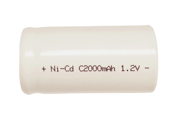 C2000 NiCd 1,2V 2000mAh Hleðslurafhlaða – C stærð