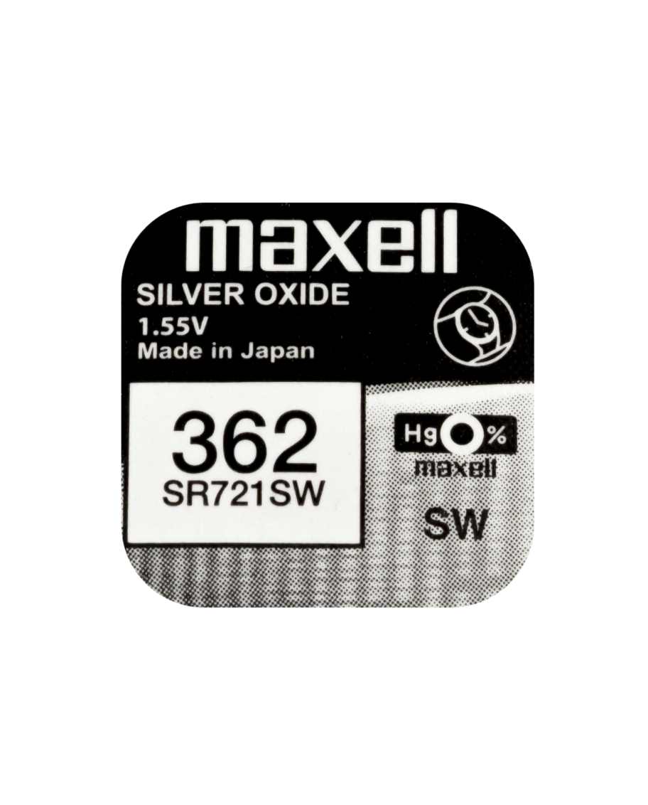 Maxell 362 SOX / SR-721SV