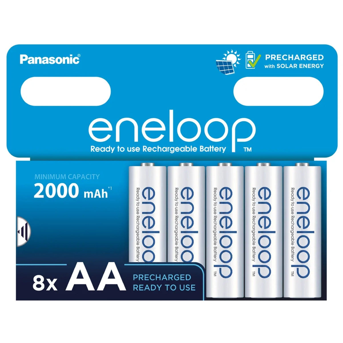BK-3MCDE/8HH AA enel/Pan 2000mA