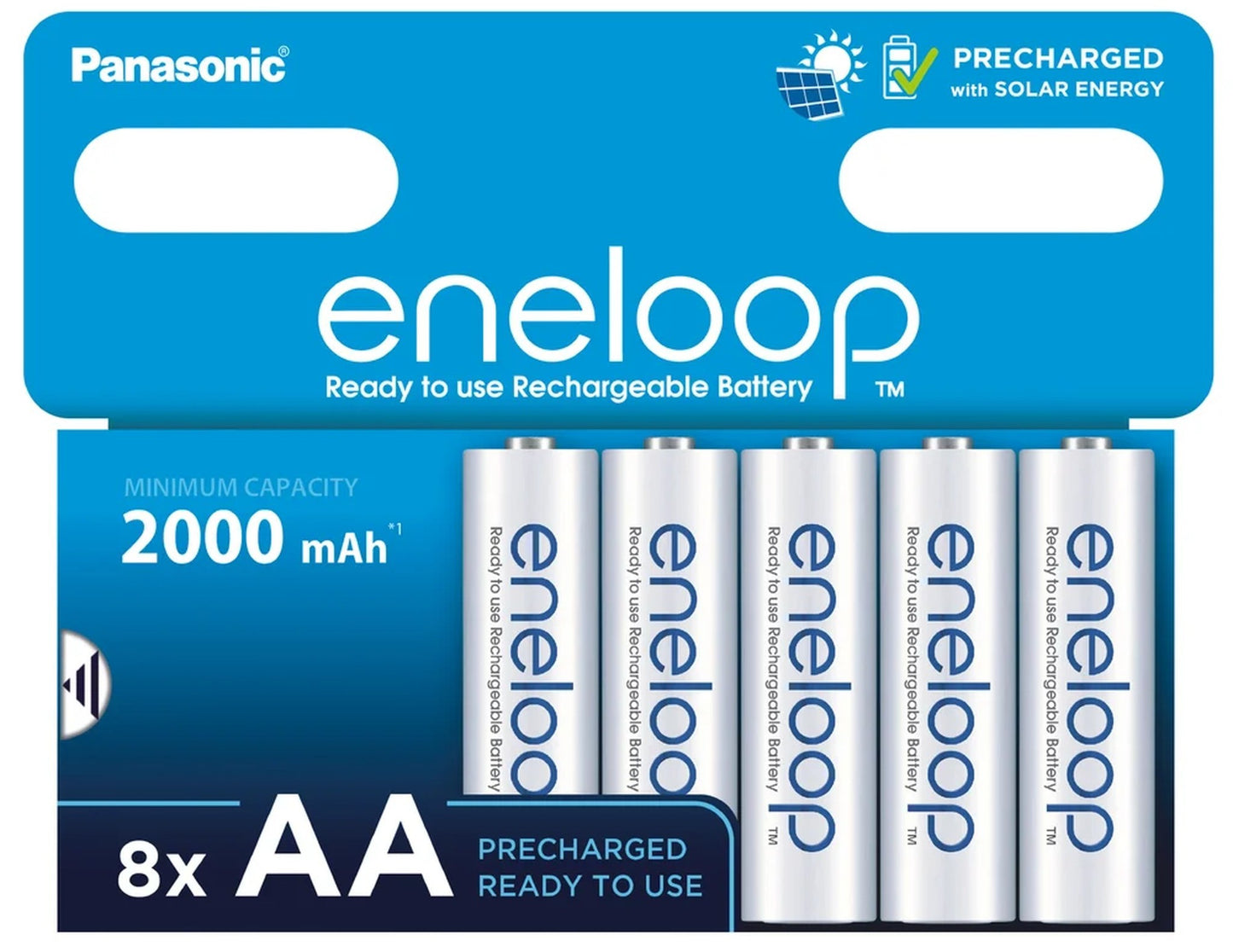 BK-3MCDE/8HH AA enel/Pan 2000mA