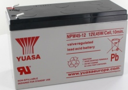 YUASA 12V 8,5Ah T2 HR UPS