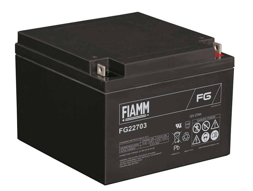 12V 27Ah FG22703  FIAMM