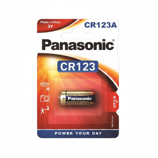 CR123AL/1BP Pan 3V Lithium(10)