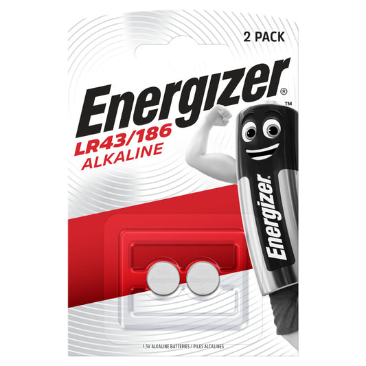 ENR LR43/186 Alk 2-pack