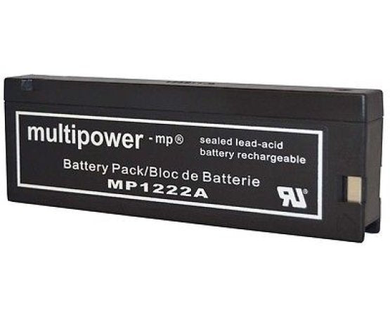 Multipower MP1222A Blýsýrurafhlöða 12V 2Ah