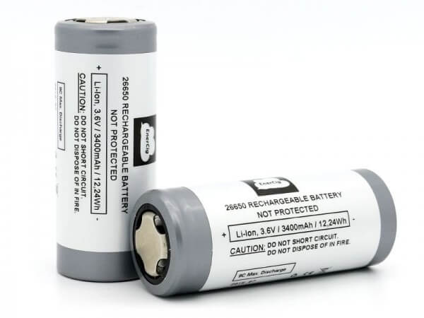 ICR26650H 3.7V 3400mAh LI-ION