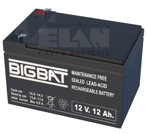 SLA 12V 12Ah BIGBAT F250