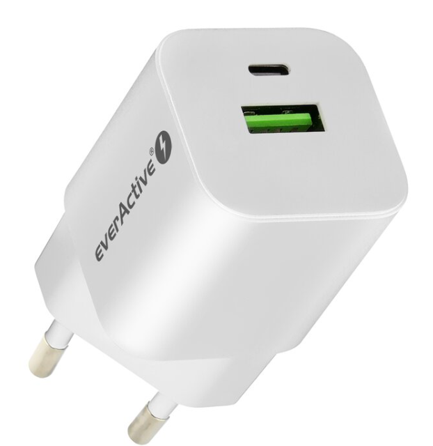 SC-390Q Hraðhleðslukló 1x USB og 1x USB-C