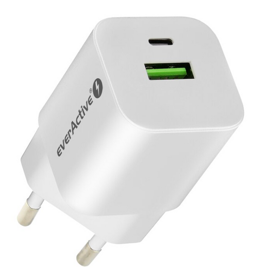 SC-390Q Hraðhleðslukló 1x USB og 1x USB-C