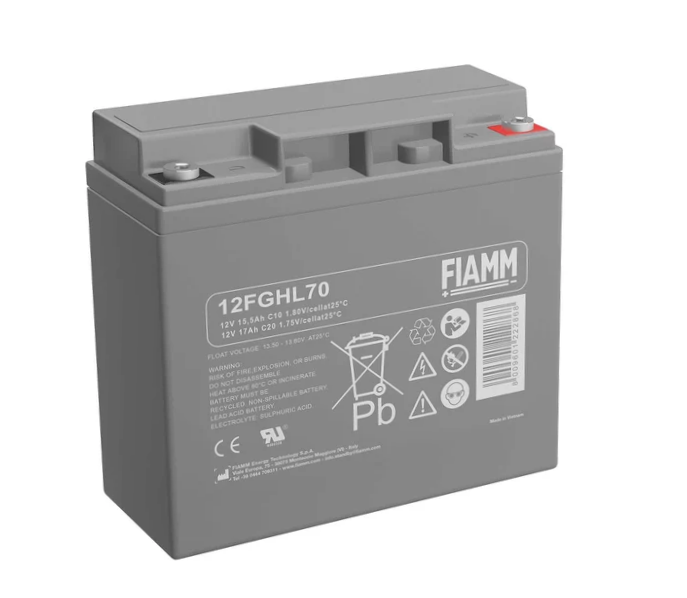Fiamm 10ára 12v/17Ah 12FGHL70 M5