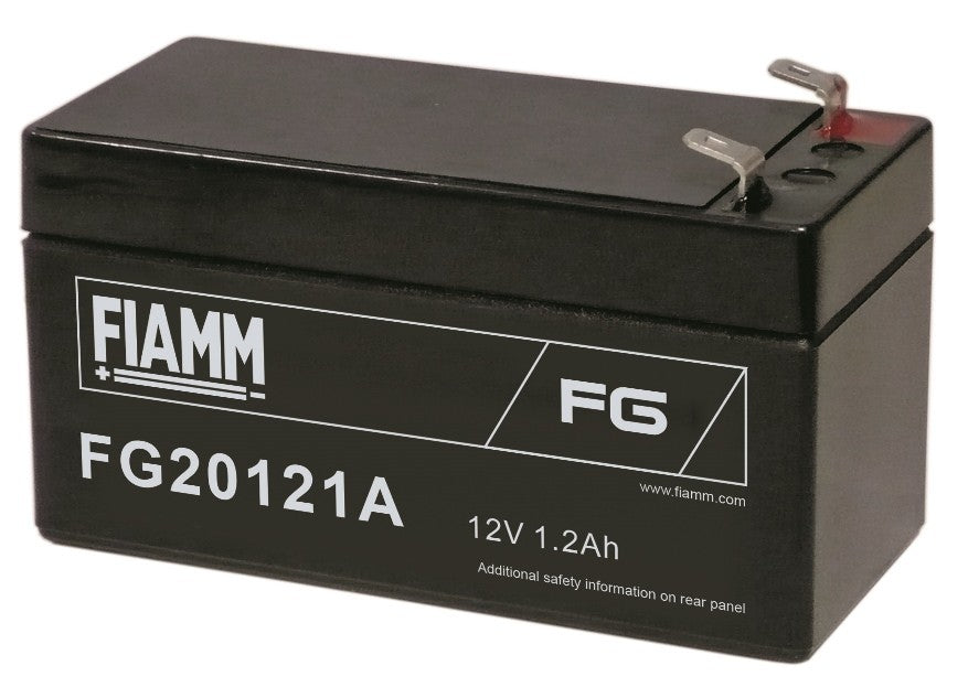 Fiamm FG20121A Blýsýrurafhlöða 12V 1,2Ah – Faston 187 tengi