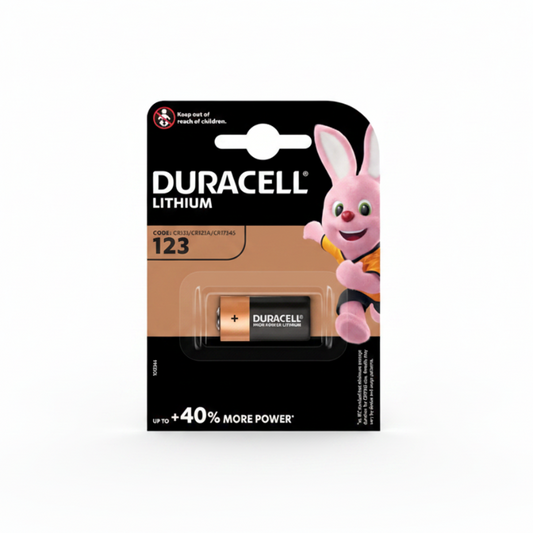DL123A 3V CR17345 Duracell Lit