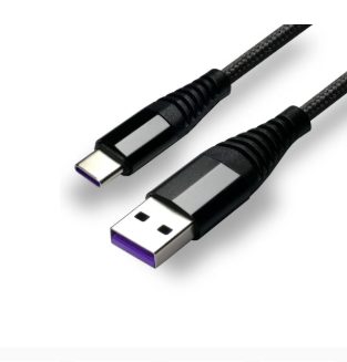 Hraðhleðsusnúra USB til USB-C 5A 40W – Nylon