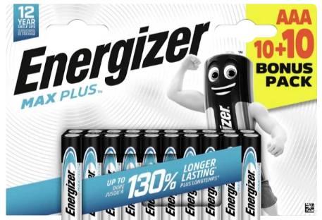 Energi MAX Plus LR03/AAA 20stk (6)