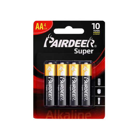 LR6 AA Pairdeer Alk 1.5V 4 stk