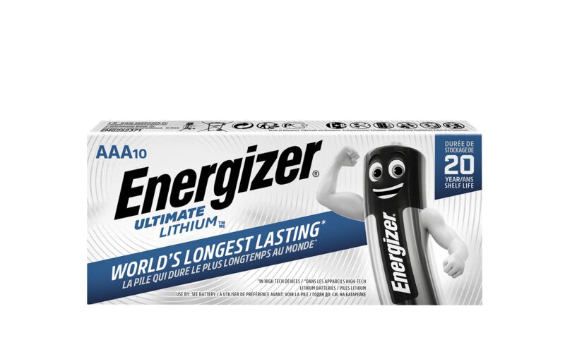AAA Energ 1.5V Lithium 10 stk(12)