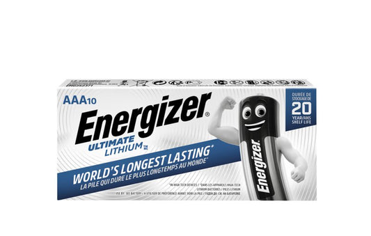 AAA Energ 1.5V Lithium 10 stk(12)