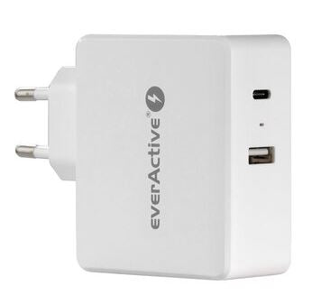 everActive SC-600 Hleðslukló 1x USB og 1x USB-C – 63W