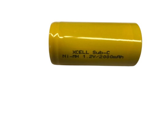 SC2000 NiMh 1,2V 2000mAh Hleðslurafhlaða – SC stærð