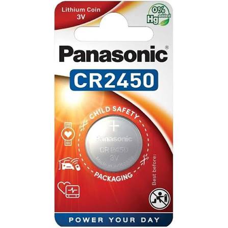 CR-2450EL/1B Pan 3V Lith Flöt(12)