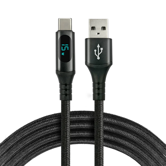 Hleðslusnúr USB-USB-C 2m hraðhl