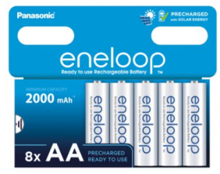 Eneloop AA Hleðslurafhlöður